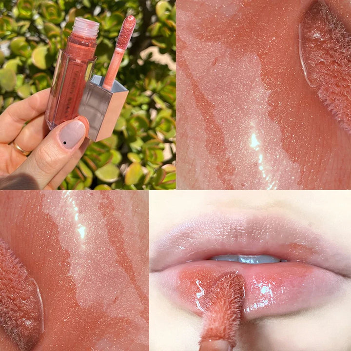 FB Gloss Bomb Cream Heat High Shine Lip Gloss Glitter Moisturizing Plumper Long Lasting Liquid Lipstick 9ml