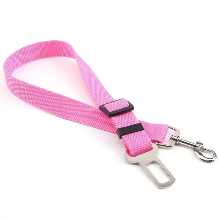 Dog Car Seat Belt Safety Protector Travel Pets Accessories Dog Leash Collar Breakaway Solid Car Harness Pet Car Seat Belts